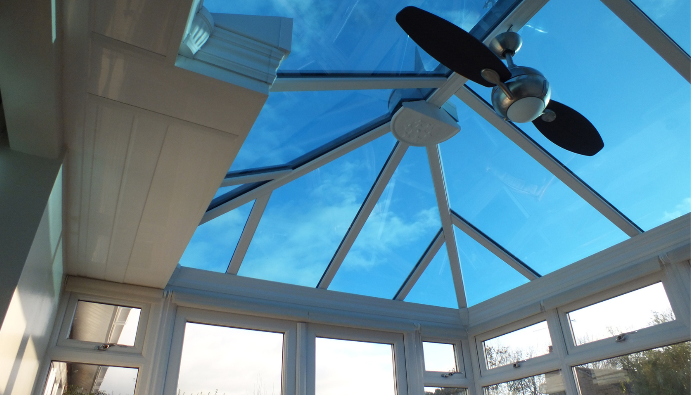 Conservatory-fan-mirror